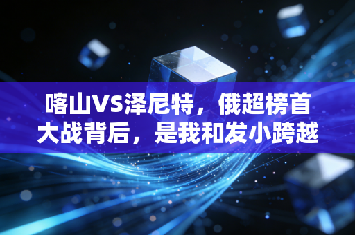 喀山VS泽尼特，俄超榜首大战背后，是我和发小跨越10年的足球约定