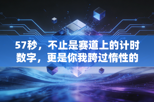 57秒,不止是赛道上的计时数字,更是你我跨过惰性的最小单位 57秒,不止是赛道上的计时数字,更是你我跨过惰性的最小单位