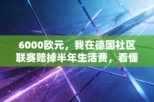 6000欧元,我在德国社区联赛赔掉半年生活费,看懂了中外业余体育的真正差距 6000欧元,我在德国社区联赛赔掉半年生活费,看懂了中外业余体育的真正差距