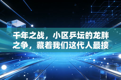千年之战,小区乒坛的龙胖之争,藏着我们这代人最接地气的体育浪漫 千年之战,小区乒坛的龙胖之争,藏着我们这代人最接地气的体育浪漫