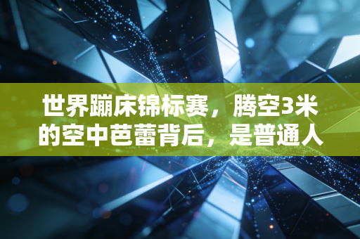 世界蹦床锦标赛,腾空3米的空中芭蕾背后,是普通人看不见的热爱与倔强 世界蹦床锦标赛,腾空3米的空中芭蕾背后,是普通人看不见的热爱与倔强