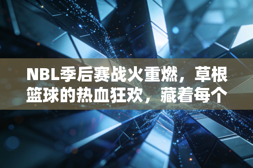 NBL季后赛战火重燃，草根篮球的热血狂欢，藏着每个普通人的篮球梦