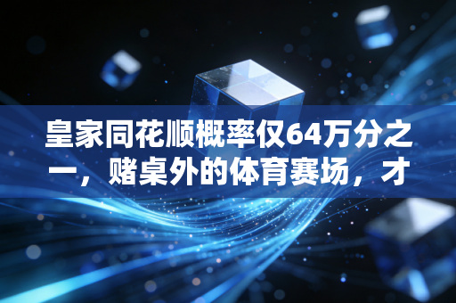 皇家同花顺概率仅64万分之一，赌桌外的体育赛场，才是小概率奇迹的真正发生地