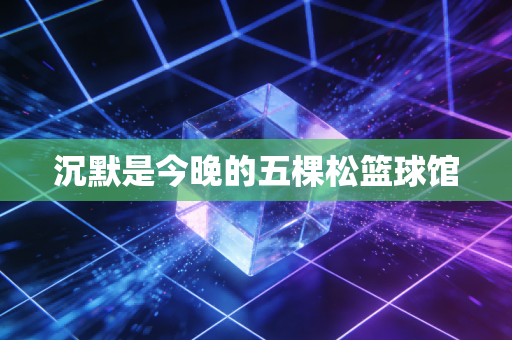 沉默是今晚的五棵松篮球馆