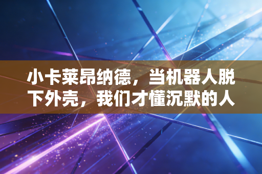 小卡莱昂纳德,当机器人脱下外壳,我们才懂沉默的人心里装了半座山 小卡莱昂纳德,当机器人脱下外壳,我们才懂沉默的人心里装了半座山