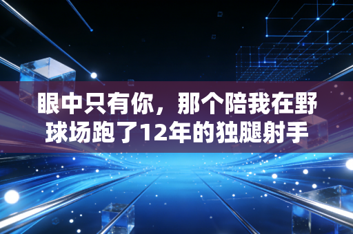 眼中只有你,那个陪我在野球场跑了12年的独腿射手 眼中只有你,那个陪我在野球场跑了12年的独腿射手