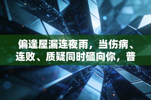 偏逢屋漏连夜雨,当伤病、连败、质疑同时砸向你,普通人的体育热爱还值不值? 偏逢屋漏连夜雨,当伤病、连败、质疑同时砸向你,普通人的体育热爱还值不值?