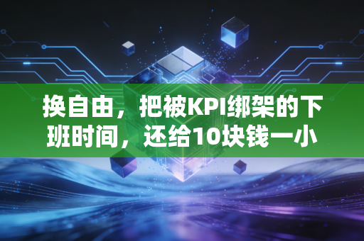 换自由，把被KPI绑架的下班时间，还给10块钱一小时的篮球半场