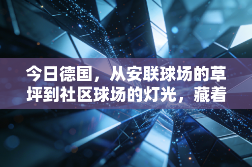 今日德国,从安联球场的草坪到社区球场的灯光,藏着足球王国的另一种答案 今日德国,从安联球场的草坪到社区球场的灯光,藏着足球王国的另一种答案