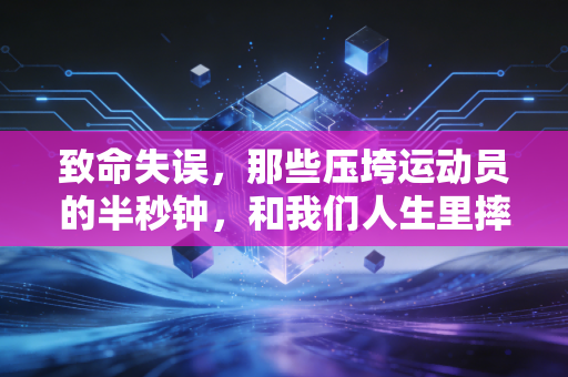 致命失误,那些压垮运动员的半秒钟,和我们人生里摔过的同个跟头 致命失误,那些压垮运动员的半秒钟,和我们人生里摔过的同个跟头