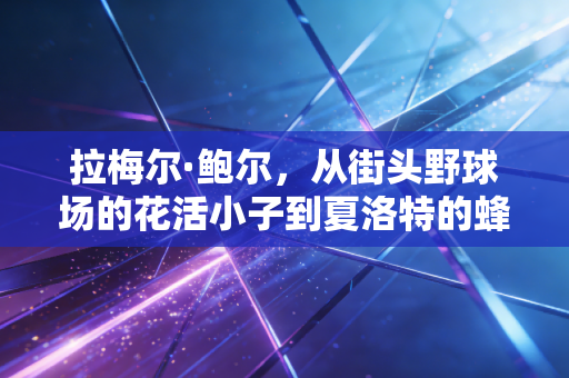 拉梅尔·鲍尔,从街头野球场的花活小子到夏洛特的蜂王接班人 拉梅尔·鲍尔,从街头野球场的花活小子到夏洛特的蜂王接班人