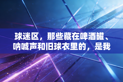 球迷区,那些藏在啤酒罐、呐喊声和旧球衣里的,是我们没说出口的青春 球迷区,那些藏在啤酒罐、呐喊声和旧球衣里的,是我们没说出口的青春