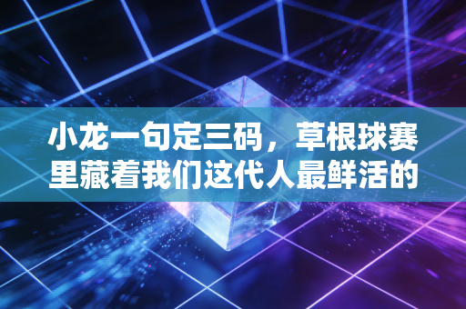小龙一句定三码,草根球赛里藏着我们这代人最鲜活的体育青春 小龙一句定三码,草根球赛里藏着我们这代人最鲜活的体育青春