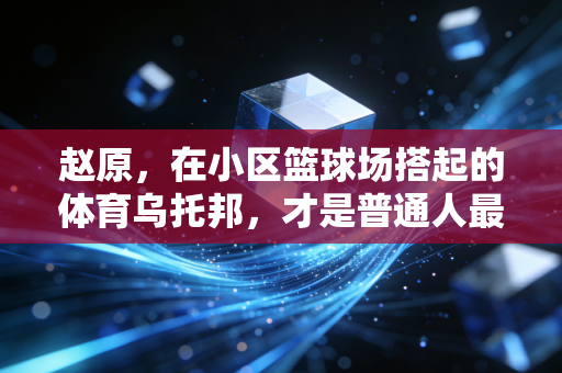 赵原，在小区篮球场搭起的体育乌托邦，才是普通人最需要的运动土壤
