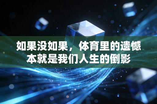 如果没如果,体育里的遗憾本就是我们人生的倒影 如果没如果,体育里的遗憾本就是我们人生的倒影