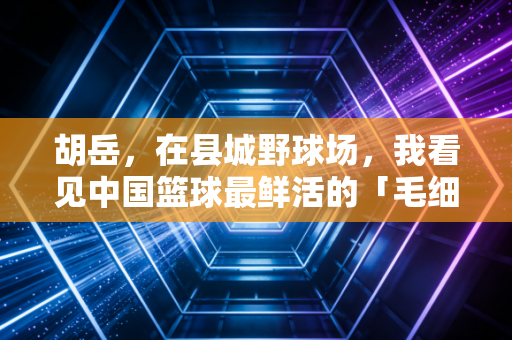 胡岳,在县城野球场,我看见中国篮球最鲜活的「毛细血管」 胡岳,在县城野球场,我看见中国篮球最鲜活的「毛细血管」