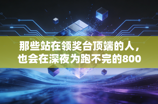 那些站在领奖台顶端的人，也会在深夜为跑不完的800米掉眼泪