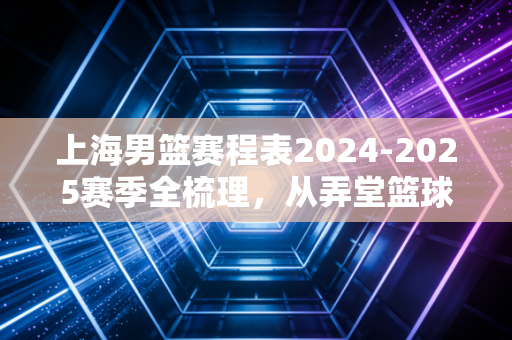 上海男篮赛程表2024-2025赛季全梳理，从弄堂篮球场到季后赛的热血奔赴