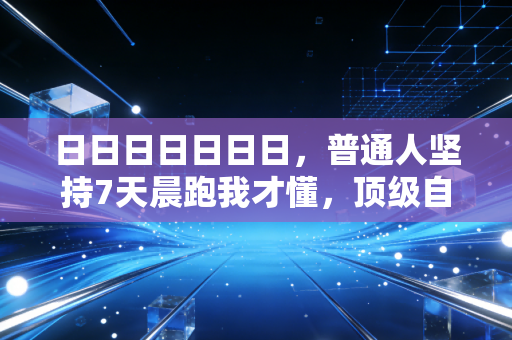 日日日日日日日,普通人坚持7天晨跑我才懂,顶级自律全是骗人的 日日日日日日日,普通人坚持7天晨跑我才懂,顶级自律全是骗人的
