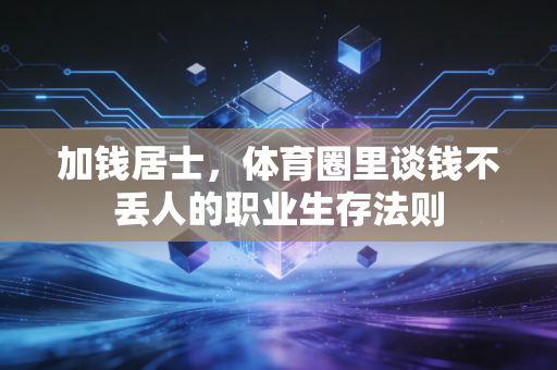 加钱居士,体育圈里谈钱不丢人的职业生存法则 加钱居士,体育圈里谈钱不丢人的职业生存法则