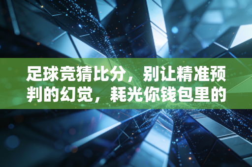 足球竞猜比分，别让精准预判的幻觉，耗光你钱包里的烟火气