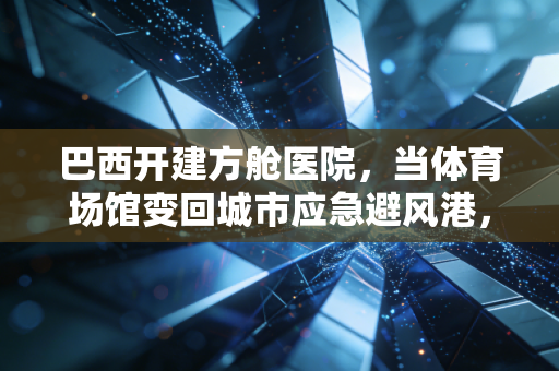 巴西开建方舱医院，当体育场馆变回城市应急避风港，我们该重新思考公共体育设施的意义