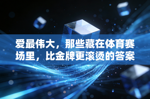 爱最伟大,那些藏在体育赛场里,比金牌更滚烫的答案 爱最伟大,那些藏在体育赛场里,比金牌更滚烫的答案
