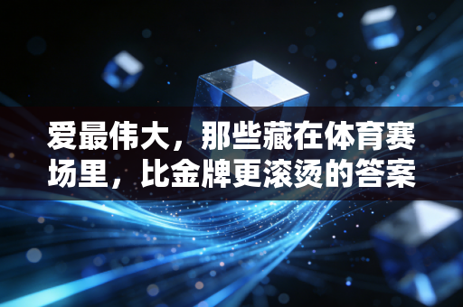 爱最伟大,那些藏在体育赛场里,比金牌更滚烫的答案 爱最伟大,那些藏在体育赛场里,比金牌更滚烫的答案