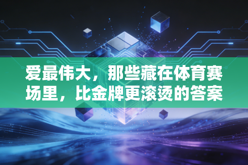 爱最伟大,那些藏在体育赛场里,比金牌更滚烫的答案 爱最伟大,那些藏在体育赛场里,比金牌更滚烫的答案