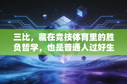 三比,藏在竞技体育里的胜负哲学,也是普通人过好生活的解题思路 三比,藏在竞技体育里的胜负哲学,也是普通人过好生活的解题思路