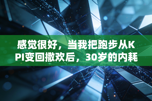 感觉很好，当我把跑步从KPI变回撒欢后，30岁的内耗居然不治而愈了