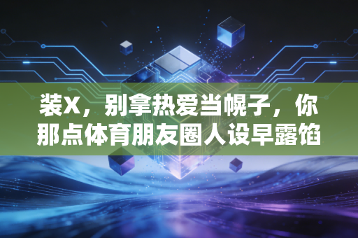 装X，别拿热爱当幌子，你那点体育朋友圈人设早露馅了