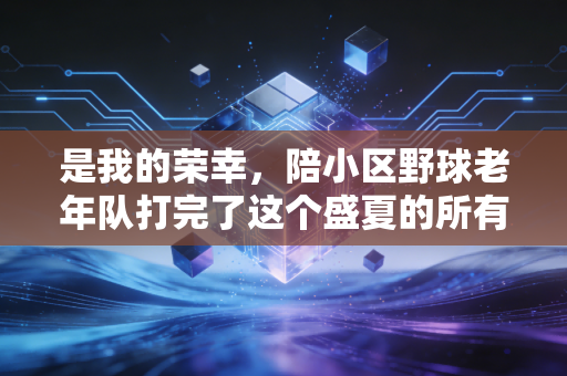 是我的荣幸，陪小区野球老年队打完了这个盛夏的所有比赛