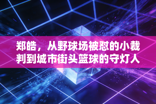 郑皓,从野球场被怼的小裁判到城市街头篮球的守灯人 郑皓,从野球场被怼的小裁判到城市街头篮球的守灯人