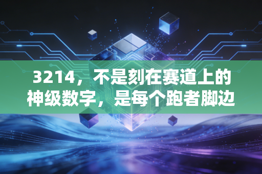 3214,不是刻在赛道上的神级数字,是每个跑者脚边的风 3214,不是刻在赛道上的神级数字,是每个跑者脚边的风