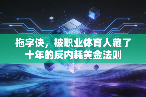 拖字诀，被职业体育人藏了十年的反内耗黄金法则