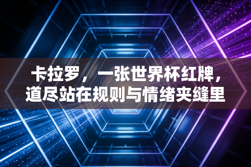 卡拉罗,一张世界杯红牌,道尽站在规则与情绪夹缝里的普通人困境 卡拉罗,一张世界杯红牌,道尽站在规则与情绪夹缝里的普通人困境