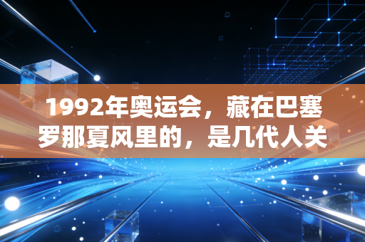 1992年奥运会,藏在巴塞罗那夏风里的,是几代人关于体育最初的滚烫信仰 1992年奥运会,藏在巴塞罗那夏风里的,是几代人关于体育最初的滚烫信仰