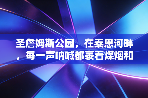 圣詹姆斯公园，在泰恩河畔，每一声呐喊都裹着煤烟和滚烫的热爱