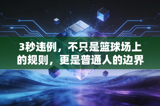 3秒违例,不只是篮球场上的规则,更是普通人的边界生存指南 3秒违例,不只是篮球场上的规则,更是普通人的边界生存指南