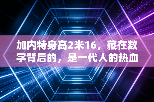 加内特身高2米16,藏在数字背后的,是一代人的热血青春和篮球信仰 加内特身高2米16,藏在数字背后的,是一代人的热血青春和篮球信仰