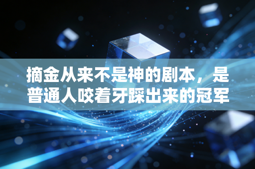 摘金从来不是神的剧本,是普通人咬着牙踩出来的冠军路 摘金从来不是神的剧本,是普通人咬着牙踩出来的冠军路