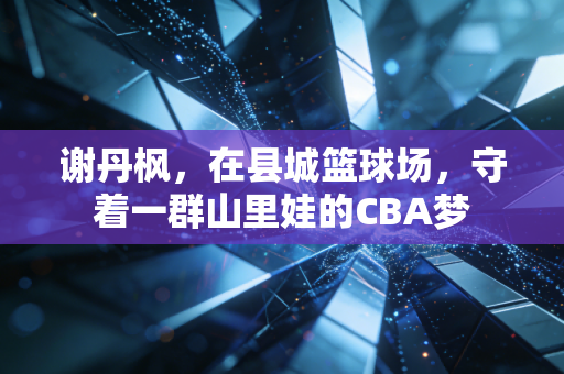 谢丹枫,在县城篮球场,守着一群山里娃的CBA梦 谢丹枫,在县城篮球场,守着一群山里娃的CBA梦