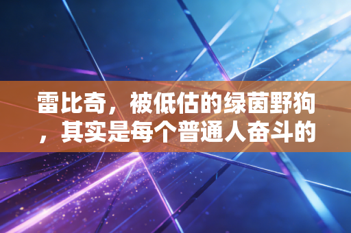 雷比奇,被低估的绿茵野狗,其实是每个普通人奋斗的镜像 雷比奇,被低估的绿茵野狗,其实是每个普通人奋斗的镜像