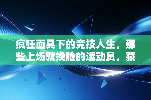 疯狂面具下的竞技人生,那些上场就换脸的运动员,藏着普通人最缺的热血 疯狂面具下的竞技人生,那些上场就换脸的运动员,藏着普通人最缺的热血