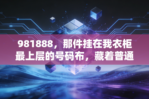 981888，那件挂在我衣柜最上层的号码布，藏着普通人最燃的体育信仰