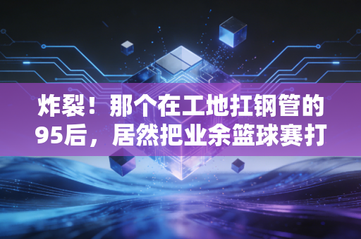 炸裂！那个在工地扛钢管的95后，居然把业余篮球赛打成了全国热搜