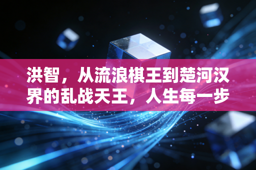 洪智，从流浪棋王到楚河汉界的乱战天王，人生每一步落子都算数