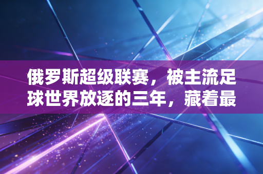 俄罗斯超级联赛,被主流足球世界放逐的三年,藏着最滚烫的草根足球浪漫 俄罗斯超级联赛,被主流足球世界放逐的三年,藏着最滚烫的草根足球浪漫