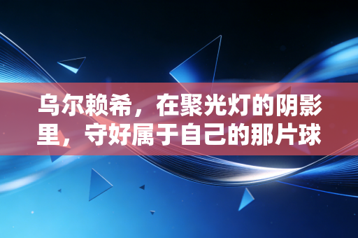 乌尔赖希，在聚光灯的阴影里，守好属于自己的那片球门